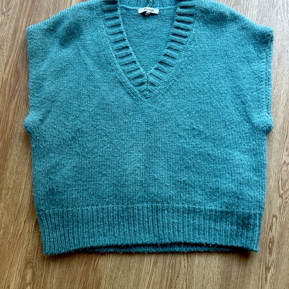 Madewell Sweater Vest V-Neck